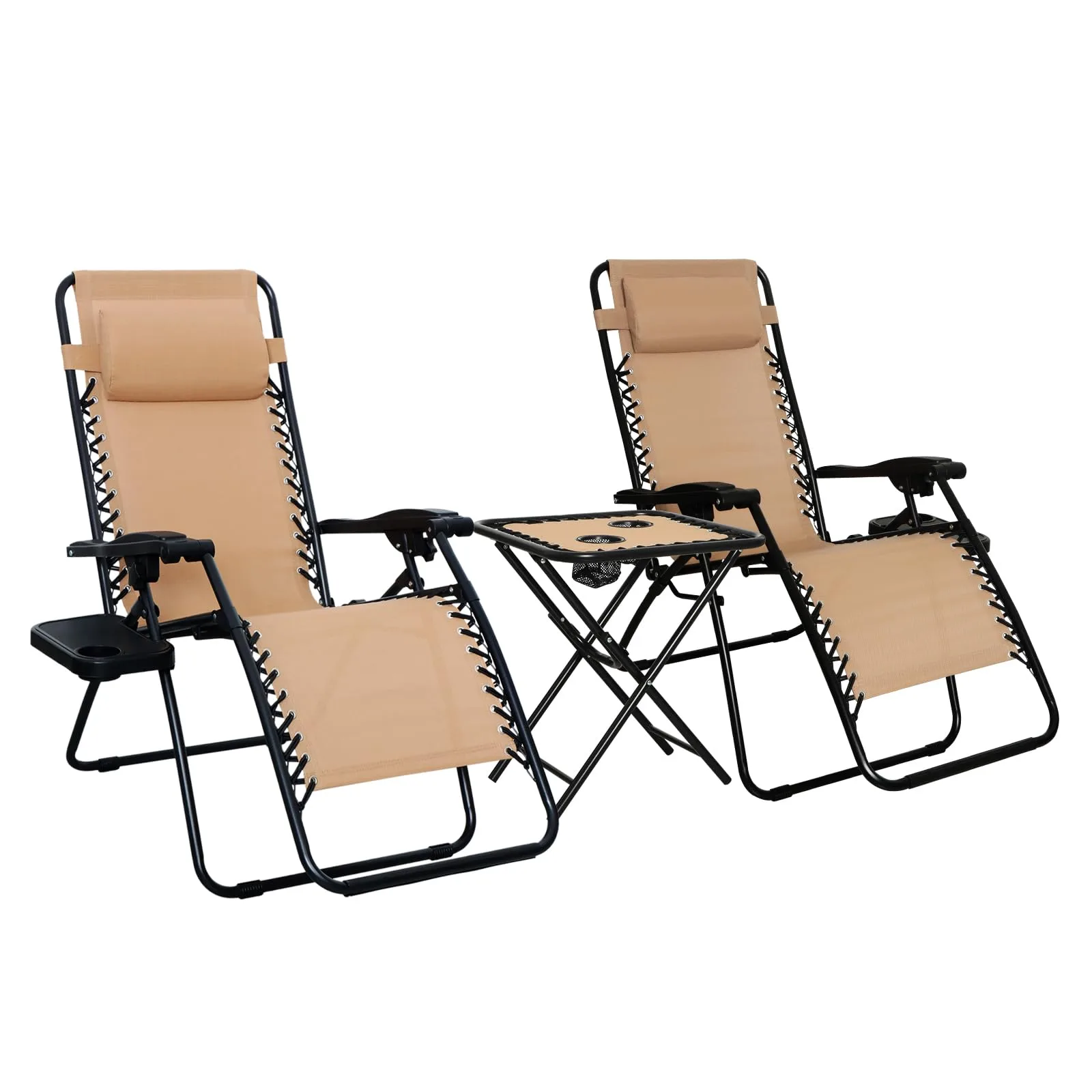 3. Amazon Basics Lot de 2 fauteuils relax